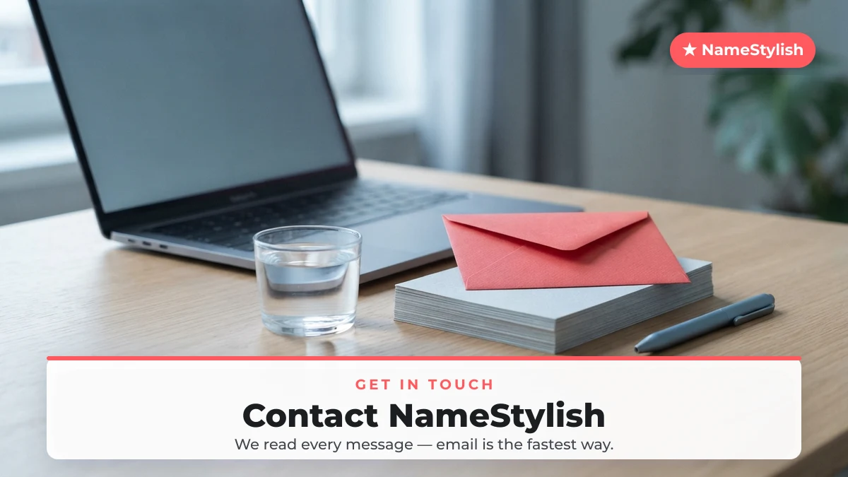 Contact NameStylish — email the team behind the stylish name generator